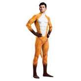 Fox Men Cosplay Costume Jumpsuit Outfits Halloween Carnival Party Disguise Suit
